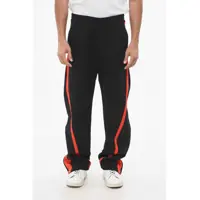 Pantaloni de trening Brushed Cotton Joggers With Ankle Zip Barbati