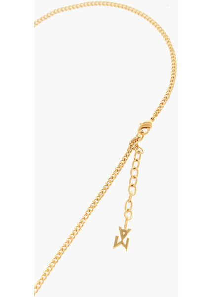Coliere AMINA MUADDI Golden-Effect Necklace With Heart-Shaped Pendant Gold Femei (BM 18890866) 3