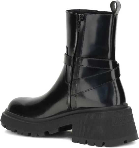 Bocanci casual Jimmy Choo Patent-leather Conny Ankle Boots BLACK Femei (BM 18890995) 4