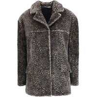 Jachete Spotted patterned Fur Jacket Femei