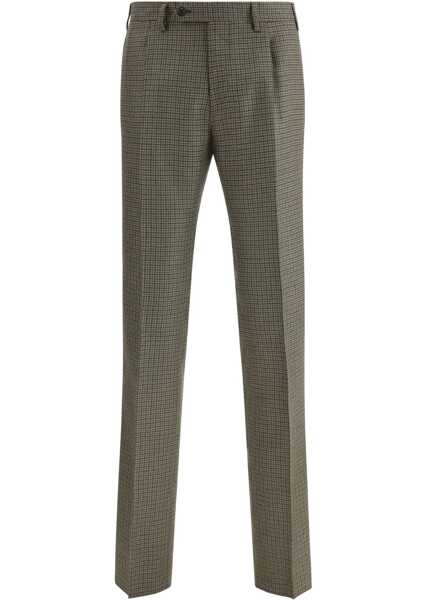 Pantaloni casual GERMANO Houndstooth pattern Pants 0383 Barbati (BM 18891040) 1