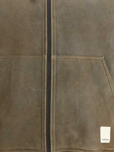 Bomber jacket Emporio Armani Leather bomber Jacket CANTEEN Barbati (BM 18891055) 3