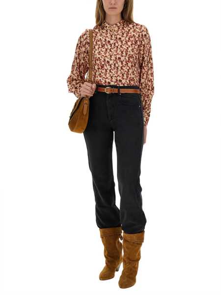 Bluze Isabel Marant Shirt Ilda BEIGE Femei (BM 18891172) 2