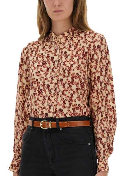 Bluze Isabel Marant Shirt Ilda BEIGE Femei (BM 18891172) 4