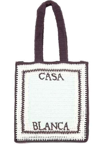 Genti de mana Casablanca Crochet Bag With Logo PURPLE Barbati (BM 18891181) 1