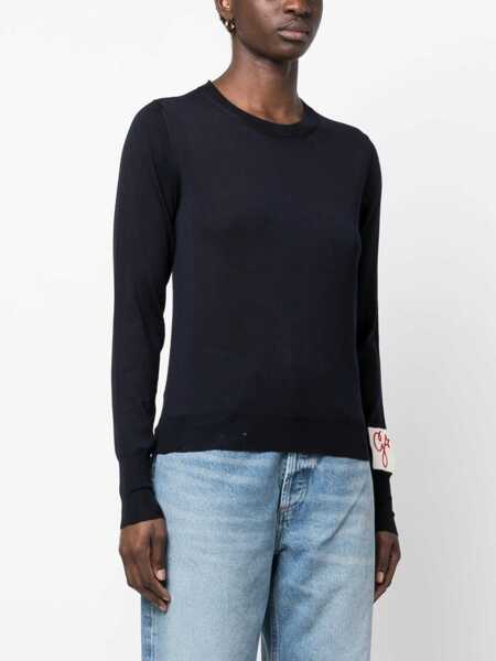 Pulovere casual Golden Goose Regular Fit Shirt BLUE Femei (BM 18891226) 3