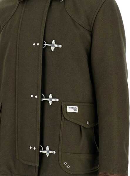Trenciuri Fay 4 Hooks Jacket MILITARY GREEN Barbati (BM 18891229) 3
