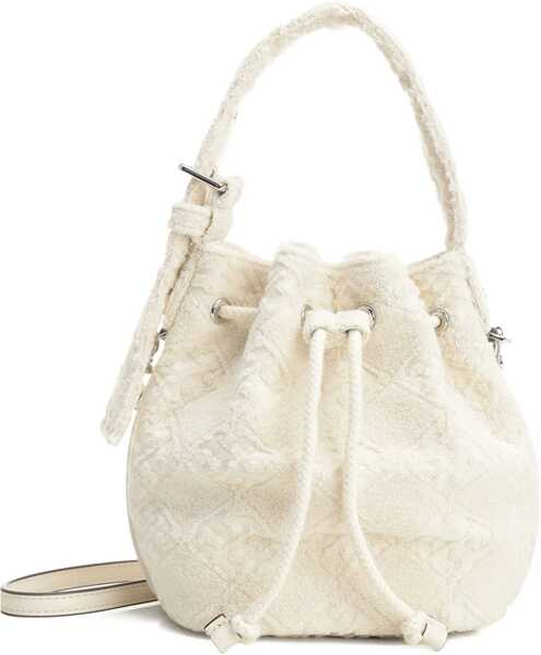 Genti de mana Tory Burch T Monogram Mini Bucket Bag IVORY Femei (BM 18891271) 4