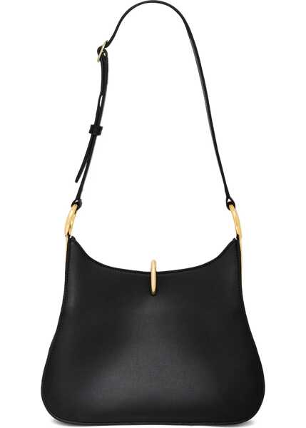 Genti de umar RABANNE Medium Leather Ring Bag BLACK Femei (BM 18891301) 1