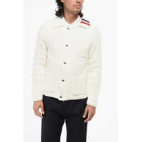Cardigane Cotton Cardigan With Zip Closure And Breast Pocket Barbati