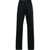 Alexander McQueen Cotton Twill Chino Pants With Logoed Detail Blue