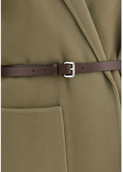 Jachete Jacob Cohen Double wool cloth caban Jacket GREEN Femei (BM 18891658) 4