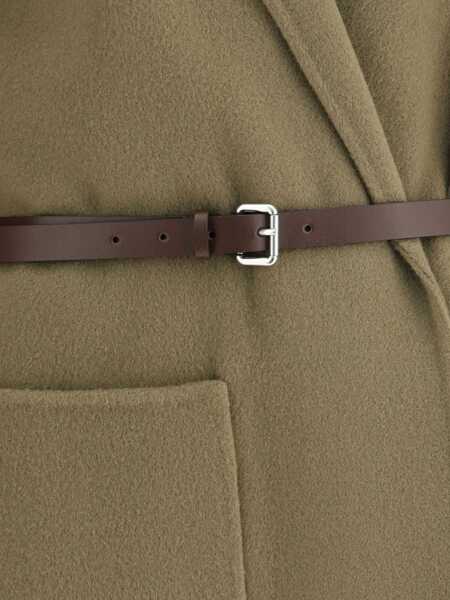 Jachete Jacob Cohen Double wool cloth caban Jacket GREEN Femei (BM 18891658) 5