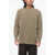 Maison Margiela Mm1 Wool Blend Crew-Neck Sweater Beige