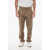 Burberry Straight Leg Chino Pants With Equestrian Knight Embroidery Beige