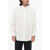 QUIRA Cotton Popline Shirt With Breast Pocket White