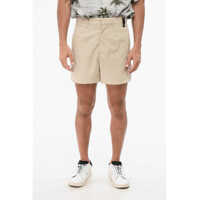 Pantaloni scurti Virgin Wool Jojoba Shorts With 4 Pockets Barbati