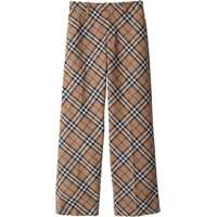 Pantaloni casual Wool Blend Pants With Iconic Motif Barbati