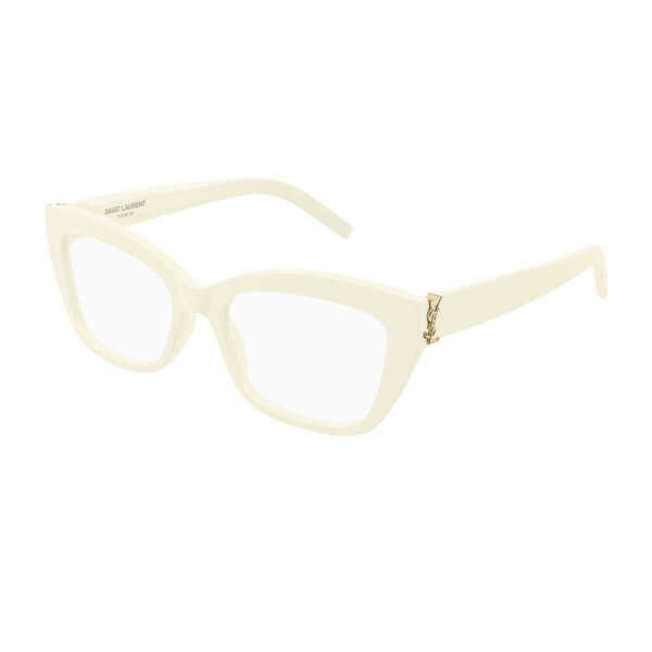 Ochelari de soare Saint Laurent Saint Laurent Sl M117 Linea Monogram Eyeglasses WHITE Femei (BM 18892635) 2