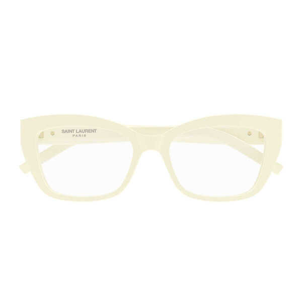 Ochelari de soare Saint Laurent Saint Laurent Sl M117 Linea Monogram Eyeglasses WHITE Femei (BM 18892635) 1