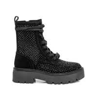 Bocanci Kurt Geiger London Kurt Geiger Leather Amphibians With Studs Femei