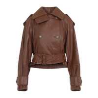 Paltoane Zimmermann "Hypnotic" Leather Crop Trench Coat Clothing Femei