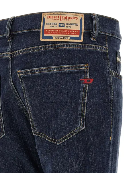 Blugi Diesel Diesel 2019 D-Strukt 0Dbef Slim Fit Jeans Navy Barbati (BM 18894684) 4