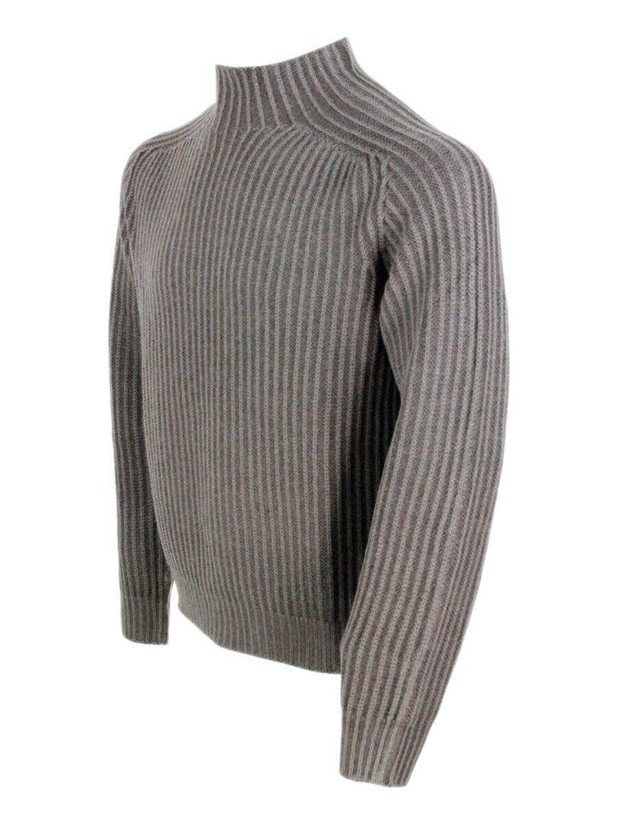 Pulovere 04651/ A TRIP IN A BAG 04651/ A Trip In A Bag Sweaters Beige Barbati (BM 18894873) 2