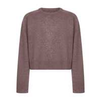 Pulovere Loulou De Saison "Bruzzi" Lds Cropped Sweater Clothing Femei