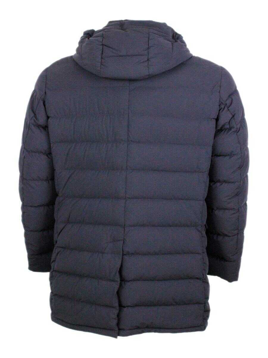 Paltoane Moorer Moorer Coats DARK BLU Barbati (BM 18895218) 3