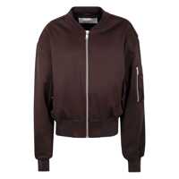 Geci Entire Studios Cropped Broad Bomber Suiting Clothing Femei