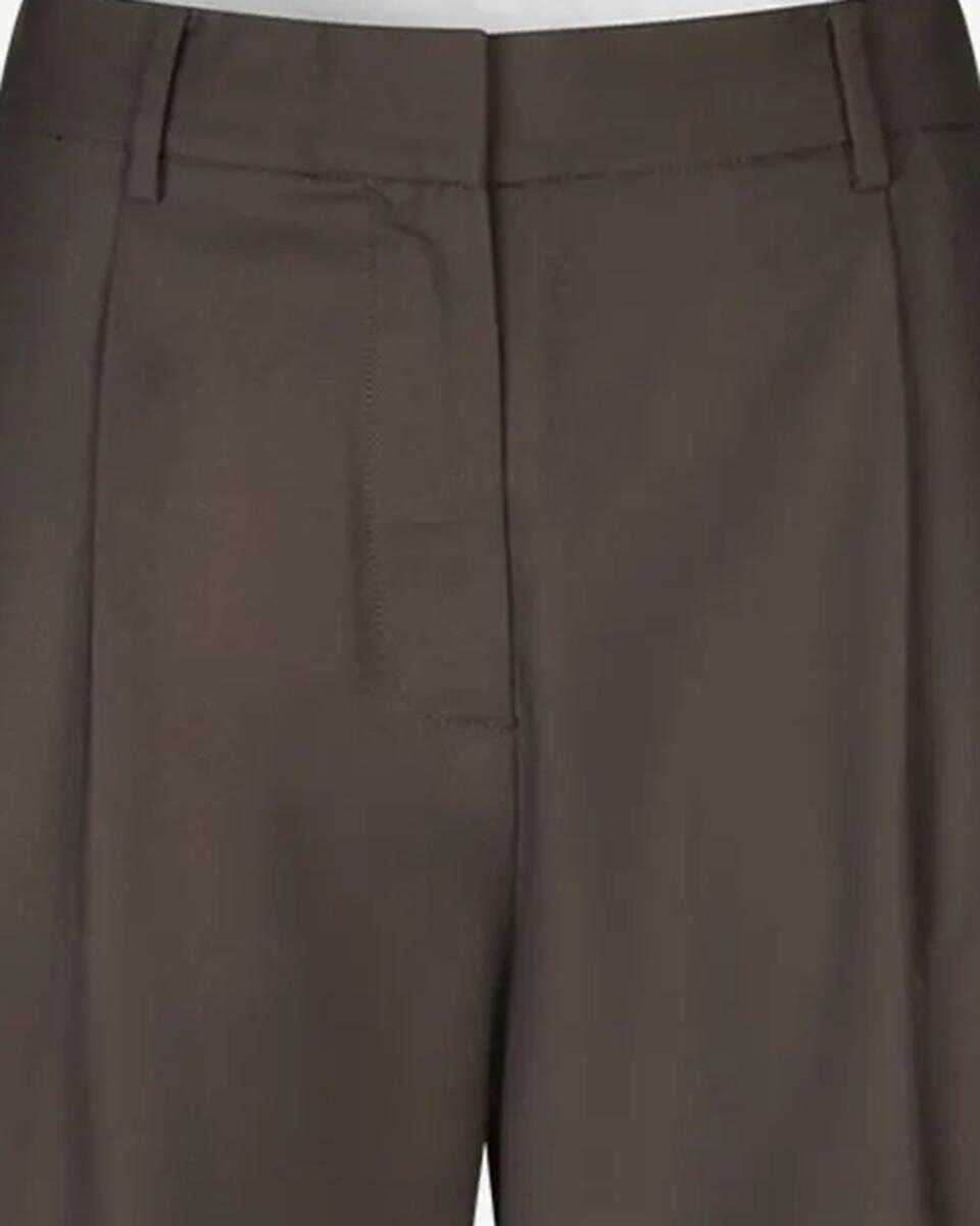 Pantaloni casual Samse Samse Samse Samse Pants BLACK COFFEE Femei (BM 18895917) 3