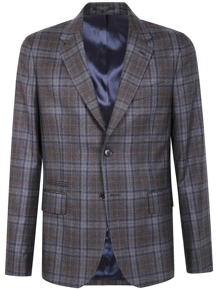 Geci Paul Smith Paul Smith Mens 2 Button Jacket Clothing BROWN Barbati (BM 18896829) 1