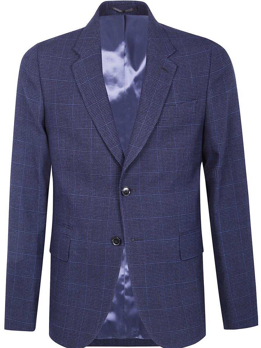 Geci Paul Smith Paul Smith Mens 2 Button Jacket Clothing BLUE Barbati (BM 18896832) 1