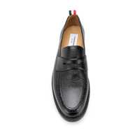 Mocasini pentru Barbati - Mocasini Thom Browne Black Slip-On Loafers With Loop Detail In Leather Man Black Barbati (BM 18896976) - B-mall.ro