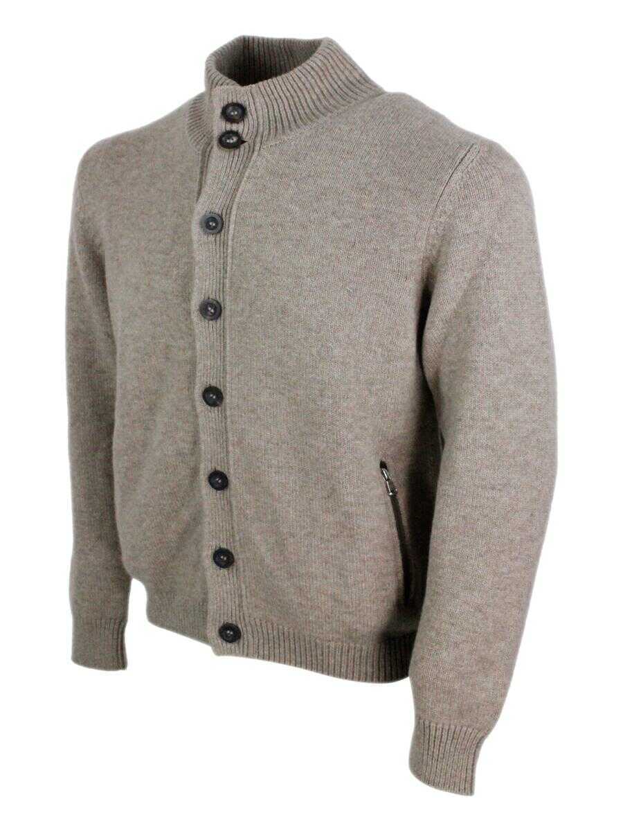 Pulovere Sonrisa Sonrisa Sweaters BROWN Barbati (BM 18897003) 2