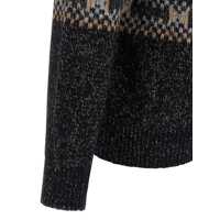 Pulovere Brunello Cucinelli pentru Barbati - Cardigane Brunello Cucinelli Brunello Cucinelli Geometric Jacquard Cardigan MULTICOLOR Barbati (BM 18897045) - B-mall.ro