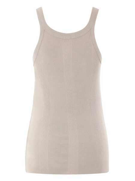 Topuri QUIRA Quira Top Beige Femei (BM 18897390) 2