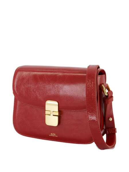 Genti de umar A.P.C. A.P.C. Shoulder Bag RED Femei (BM 18897459) 2