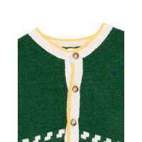 Cardigane pentru Fete - Cardigane Bobo Choses Kaleidoscope jacquard cardigan Green Fete (BM 18898116) - B-mall.ro