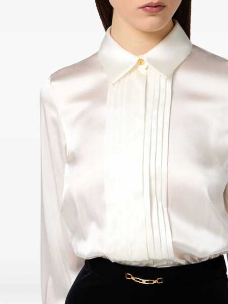 Rochii Elisabetta Franchi WOMENS DRESS White Femei (BM 18898218) 5