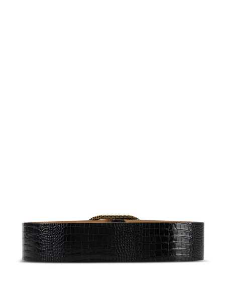 Curele Elisabetta Franchi WOMENS BELT Black   Femei (BM 18898221) 2