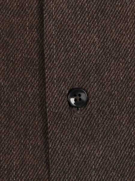 Camasi casual XACUS SHIRT Brown Barbati (BM 18898260) 2