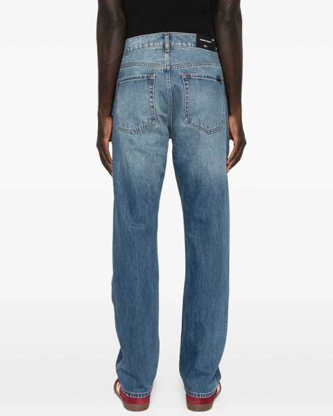 Blugi 7 For All Mankind Bakersfield Modern straight Jeans DARK BLUE Barbati (BM 18898333) 4