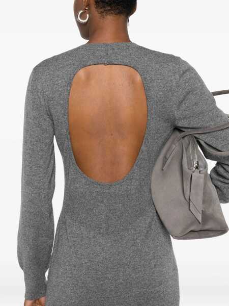 Rochii Givenchy Long knit Dress MEDIUM GREY Femei (BM 18898363) 5