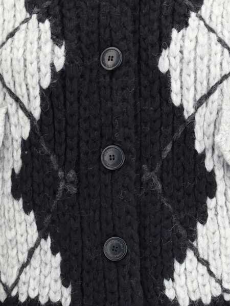 Cardigane Ermanno Scervino Wool argyle-patterned Cardigan MULTI Femei (BM 18898444) 3