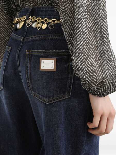 Blugi Dolce & Gabbana Boyfriend Jeans VARIANTE ABBINATA Femei (BM 18898447) 5