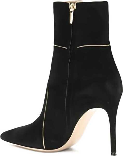 Bocanci casual Gianvito Rossi Suede Ankle Boots BLACKMEKONG Femei (BM 18898477) 3