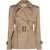 Chloe Short cotton gabardine Trench Coat WORN BROWN