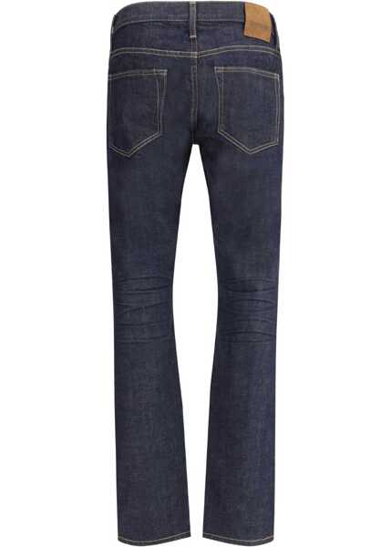 Blugi Tom Ford Straight Jeans RINSE BLUE Barbati (BM 18898519) 2